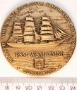Medal 100 Lecie Wodowania Żaglowca Dar Pomorza