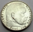 Niemcy 2 marki 1939 Hindenburg SREBRO