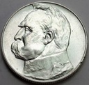 5 zł złotych 1936 Józef Piłsudski SREBRO PIĘKNA