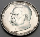 50000 złotych 1988 Piłsudski Niepodległość SREBRO
