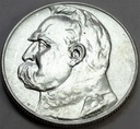 5 zł złotych 1936 Józef Piłsudski SREBRO PIĘKNA