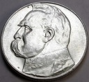 10 zł złotych 1936 Józef Piłsudski SREBRO ŁADNA