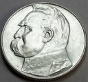 10 zł złotych 1937 Józef Piłsudski SREBRO PIĘKNA