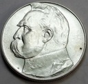 10 zł złotych 1939 Józef Piłsudski SREBRO PIĘKNA