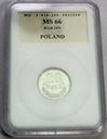 20 gr groszy 1972 dwadzieścia groszy MS 66