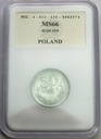 50 gr groszy 1975 pięćdziesiąt groszy MS 66