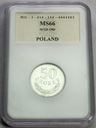 50 gr groszy 1983 pięćdziesiąt groszy MS 66