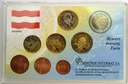 Zestaw od 1 Eurocent do 2 Euro Austria