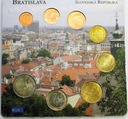 Zestaw od 1 Eurocent do 2 Euro Słowacja