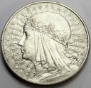 10 zł złotych 1932 Głowa kobiety Polonia SREBRO
