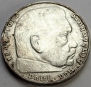 Niemcy 2 marki 1939 Hindenburg SREBRO