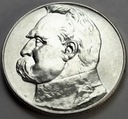 5 zł złotych 1936 Józef Piłsudski SREBRO PIĘKNA