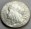 10 zł złotych 1932 Głowa kobiety Polonia SREBRO