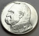 10 zł złotych 1937 Józef Piłsudski SREBRO PIĘKNA