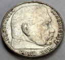 Niemcy 2 marki 1937 Hindenburg SREBRO