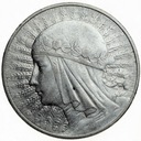 10 zł złotych 1932 Głowa kobiety Polonia SREBRO