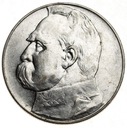 10 zł złotych 1935 Józef Piłsudski SREBRO