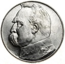 10 zł złotych 1937 Józef Piłsudski SREBRO
