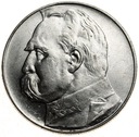10 zł złotych 1936 Józef Piłsudski SREBRO (1)