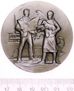 Rosja Medal... Nagrodzona Czerwoną Flagą