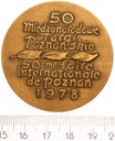 Medal 50 Międzynarodowe Targi Poznańskie