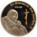 Congo 10 franków 2005 Jan Paweł II