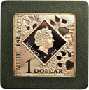 Niue Island 1 dolar 2010 Muchołapka