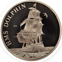 Tokelau 5 dolarów 2012 Dolphin