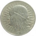 5 zł złotych 1932 Głowa kobiety Polonia SREBRO