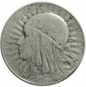 5 zł złotych 1933 Głowa kobiety Polonia SREBRO