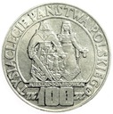 100 zł złotych 1966 Mieszko Dąbrówka Millenium