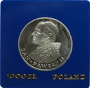 1000 zł złotych 1983 Jan Paweł II SREBRO