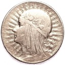 5 zł złotych 1933 Głowa kobiety Polonia SREBRO (1)