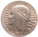 5 zł złotych 1933 Głowa kobiety Polonia SREBRO (2)