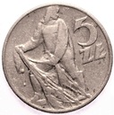 5 zł, pięć złotych z Rybakiem 1971 Rybak