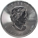 Kanada 5 Dolarów 2014 Liść Klonowy oz UNCJA SREBRO