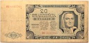 1948 20 zł Dwadzieścia Złotych, seria BU