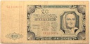 1948 20 zł Dwadzieścia Złotych, seria CA