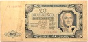 1948 20 zł Dwadzieścia Złotych, seria CF stan 4-