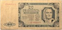 1948 20 zł Dwadzieścia Złotych, seria CH