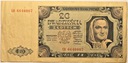1948 20 zł Dwadzieścia Złotych, seria CR