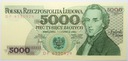 1982 5000 zł złotych Chopin seria DP