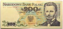 1988 200 zł złotych Dąbrowski SERIA DL