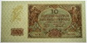 1940 10 zł, Dziesięć Złotych, Ser. N
