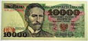 1988 10000 zł złotych Wyspiański, seria DB
