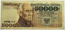 1989 50000 zł złotych Staszic seria R
