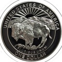 USA 1 dolar 1999 Yellowstone LUSTRO