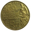 2 zł złote 1998 Skłodowska Polon i rad