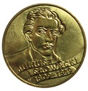 2 zł złote 1999 Juliusz Słowacki