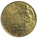 2 zł złote 1998 Skłodowska Polon i rad